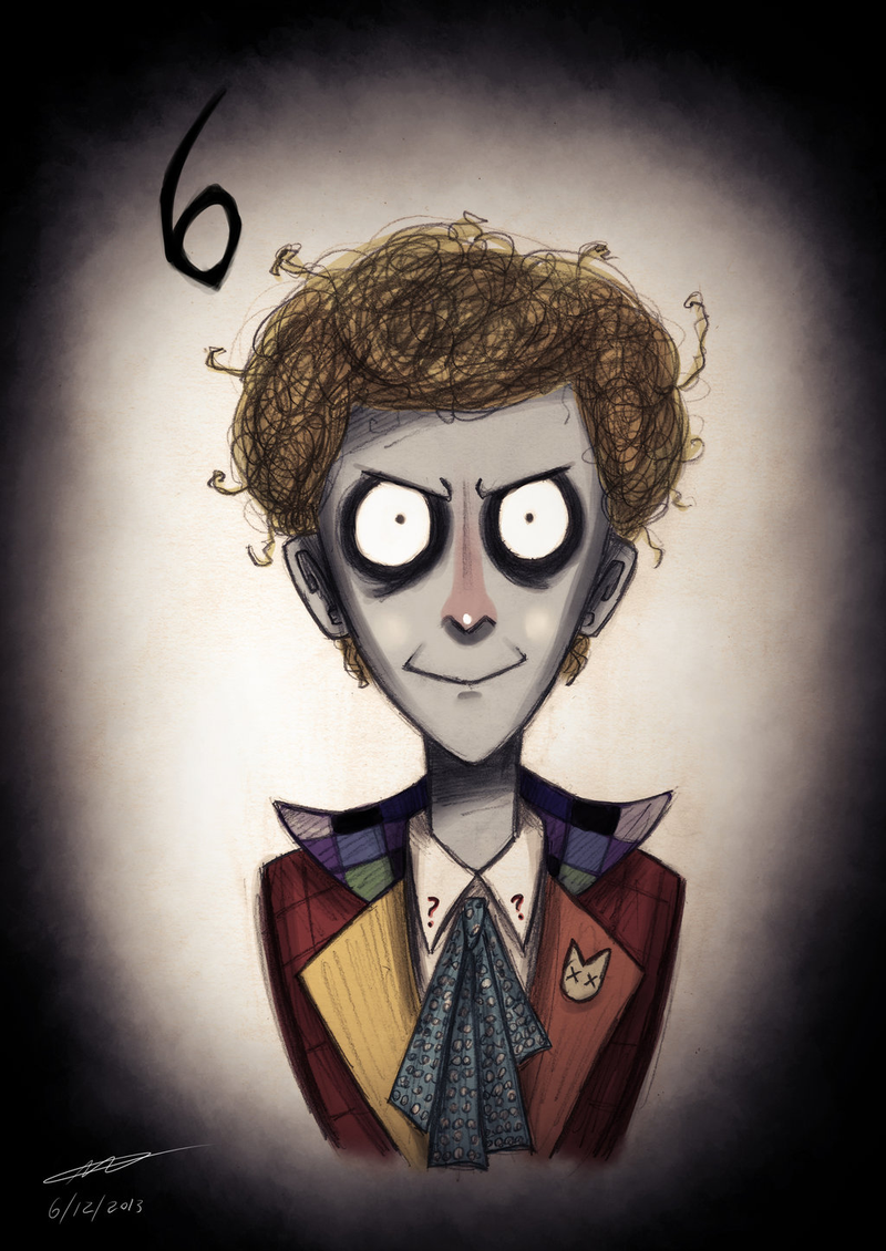Illustration for article titled What if Tim Burton created Doctor Who?